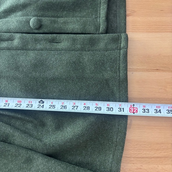 BloomChic Green A Line Button Jacket Flared Sleeve Plus Women’s Size 22 24 - Picture 9 of 9